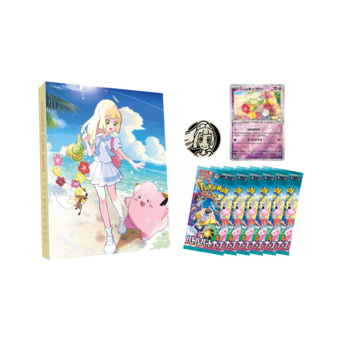 Pokémon Scarlet & Violet: Battle Partners Collection File Set Lillie (Japansk)