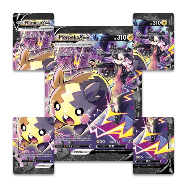 Pokémon Sword & Shield: Crown Zenith Morpeko V-UNION Premium Playmat Collection