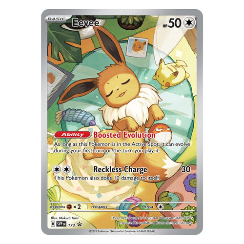 Eevee - SVP173 Black Star Promo - Sealed (Förseglad) - Pokémon Prismatic Evolutions
