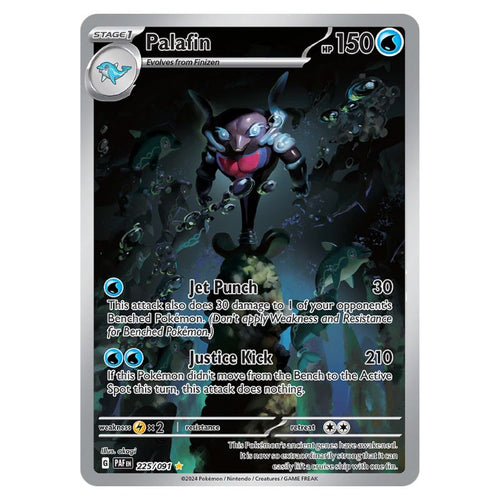 Palafin Illustration Rare - PAF #225/091 - Pokémon Scarlet & Violet: Paldean Fates