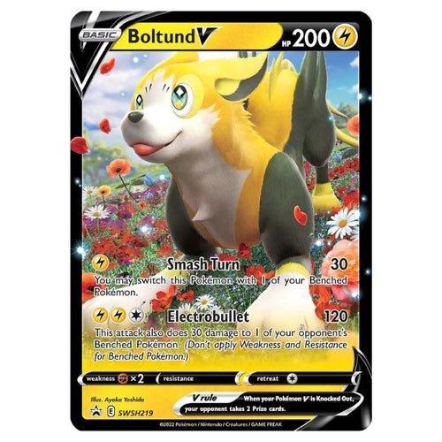 Boltund V - SWSH219 Black Star Promo - Pokémon TCG