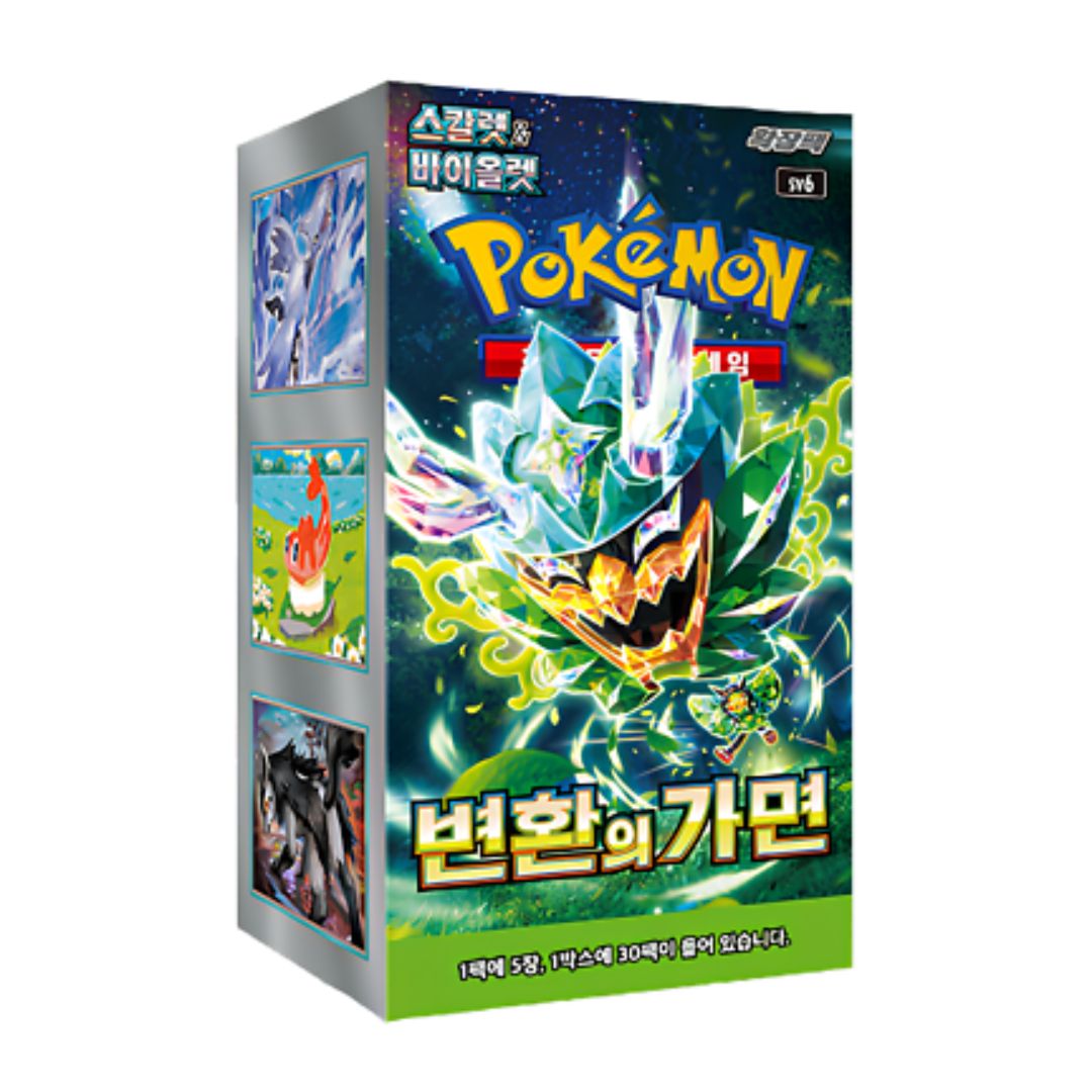 Pokémon Scarlet & Violet: Mask of Change Booster Box (Koreansk)