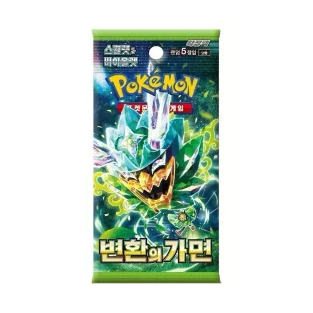 Pokémon Scarlet & Violet: Mask of Change Booster Pack (Koreansk)