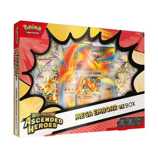 Pokémon Mega Evolution: Ascended Heroes Mega Emboar ex Box (MAX 1 PER HUSHÅLL)