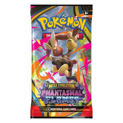 Pokémon Mega Evolution: Phantasmal Flames Booster Pack (MAX 20 PER KUND)