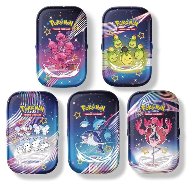 Pokémon Scarlet & Violet 4.5: Paldean Fates Mini Tin Display