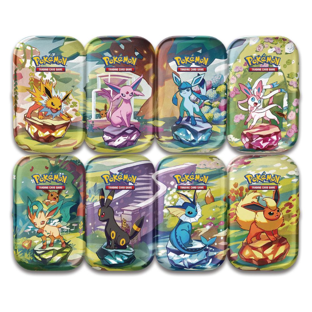 Pokémon Scarlet & Violet 8.5: Prismatic Evolutions Mini Tin - Assorted