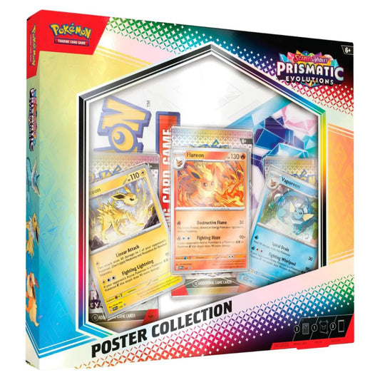 Pokémon Scarlet & Violet 8.5: Prismatic Evolutions Poster Collection Box