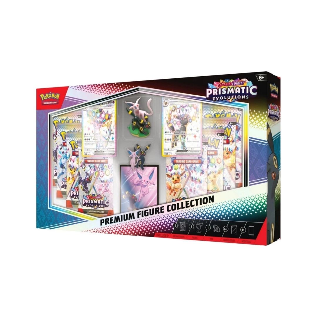 Pokémon Scarlet & Violet 8.5: Prismatic Evolutions Premium Figure Collection Box