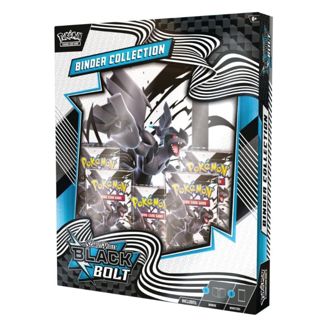 Pokémon Scarlet & Violet 10.5: Black Bolt Binder Collection (MAX 1 PER KUND)