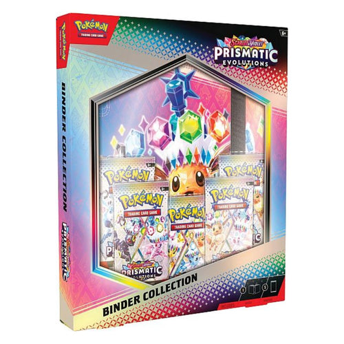Pokémon Scarlet & Violet 8.5: Prismatic Evolutions Binder Collection Box