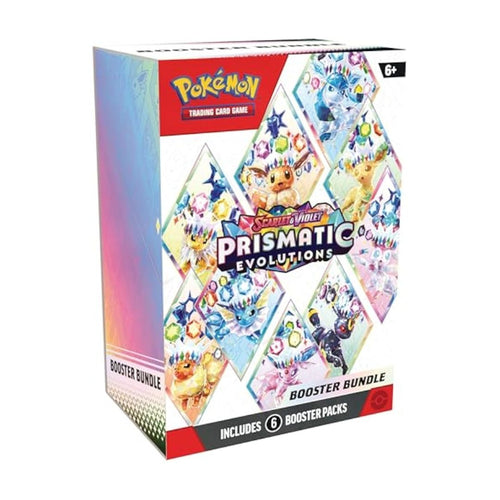 Pokémon Scarlet & Violet 8.5: Prismatic Evolutions Booster Bundle (MAX 3 PER KUND)