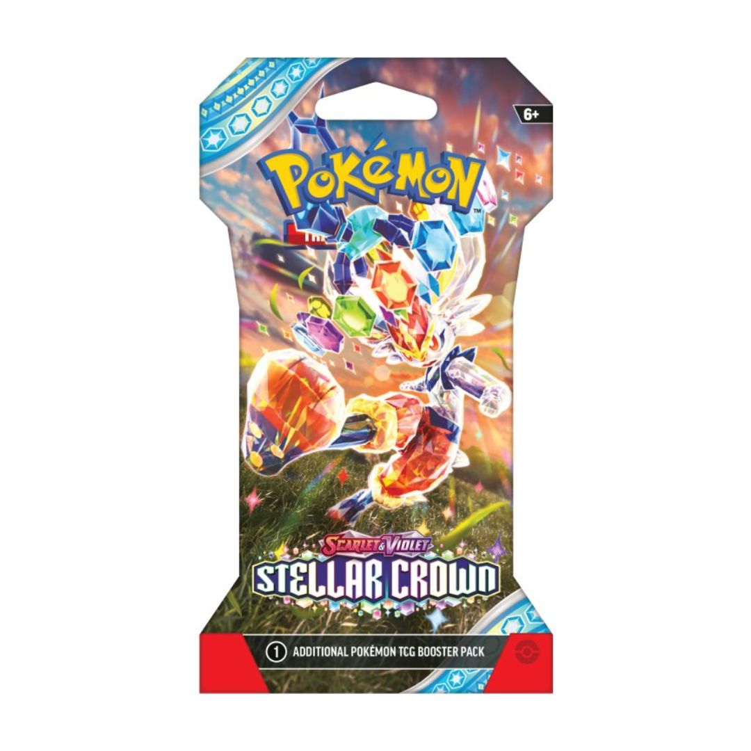 Pokémon Scarlet & Violet 7: Stellar Crown Sleeved Booster Pack
