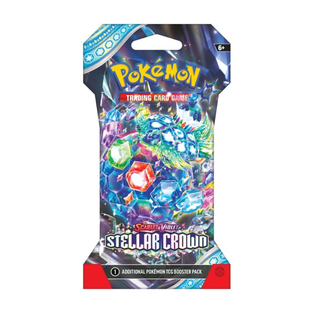 Pokémon Scarlet & Violet 7: Stellar Crown Sleeved Booster Pack
