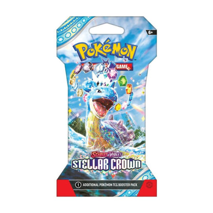 Pokémon Scarlet & Violet 7: Stellar Crown Sleeved Booster Pack