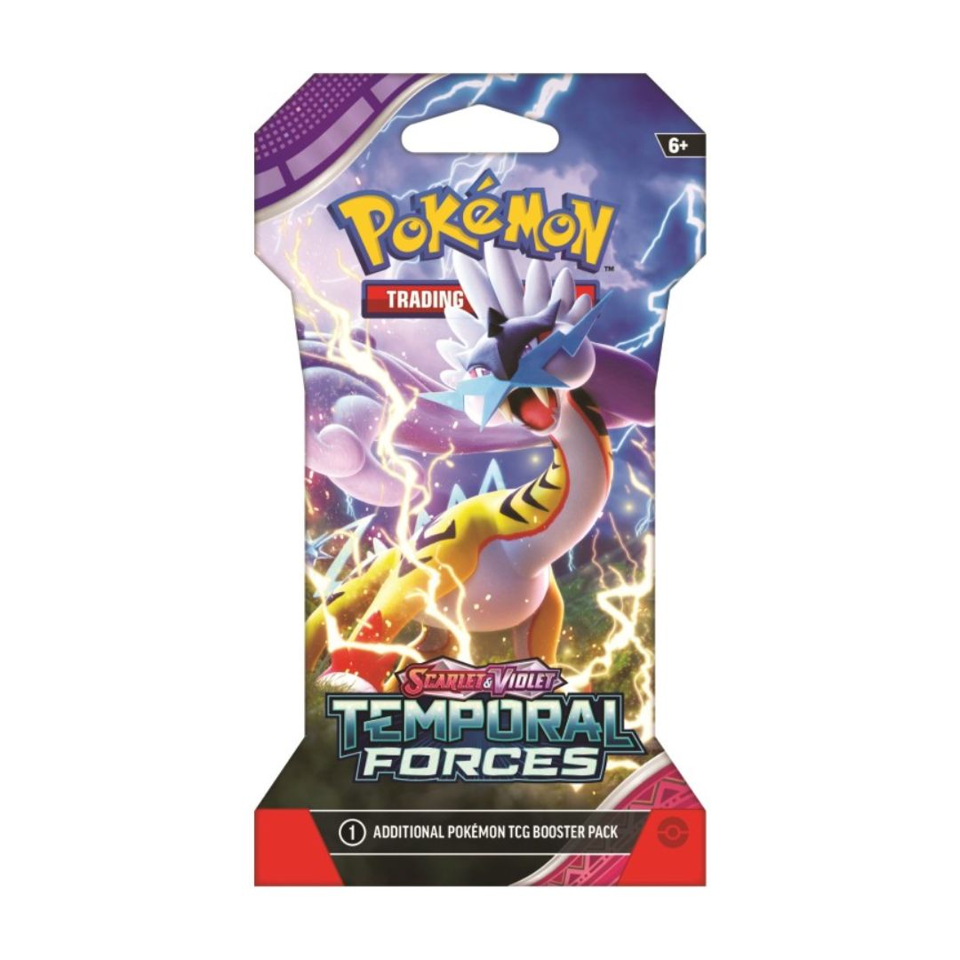 Pokémon Scarlet & Violet 5: Temporal Forces Sleeved Booster Pack