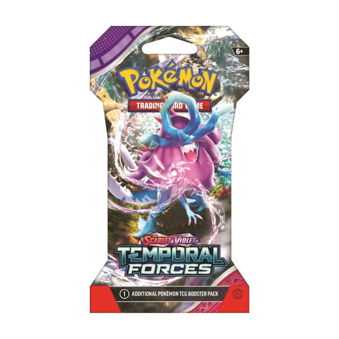 Pokémon Scarlet & Violet 5: Temporal Forces Sleeved Booster Pack
