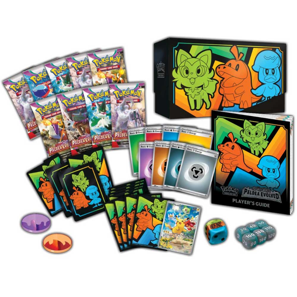 Pokémon Scarlet & Violet 2: Paldea Evolved Elite Trainer Box