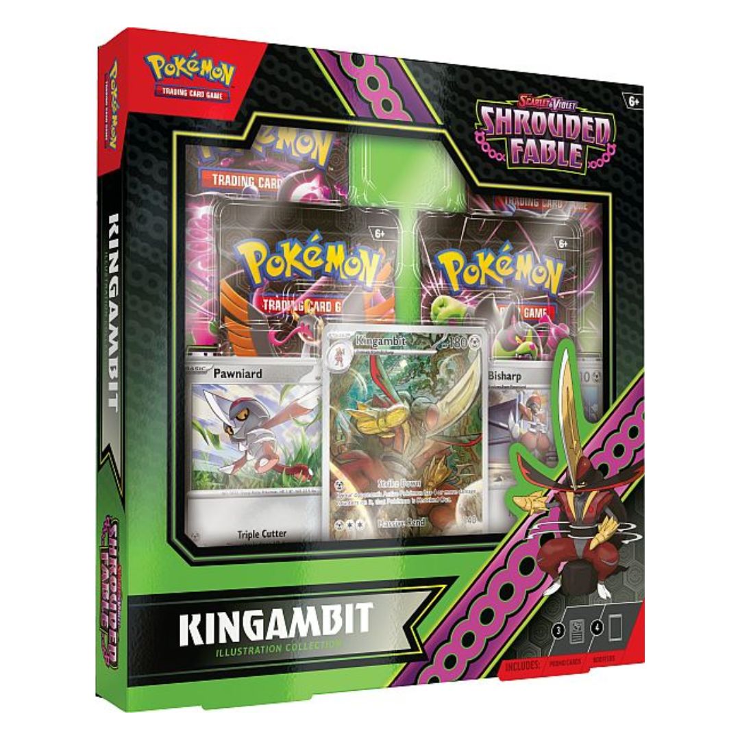 Pokémon Scarlet & Violet 6.5: Shrouded Fable Kingambit Illustration Collection