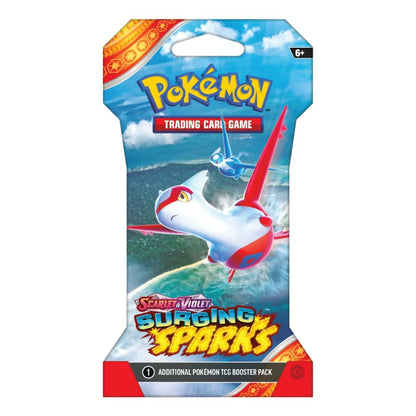 Pokémon Scarlet & Violet 8: Surging Sparks Sleeved Booster Pack