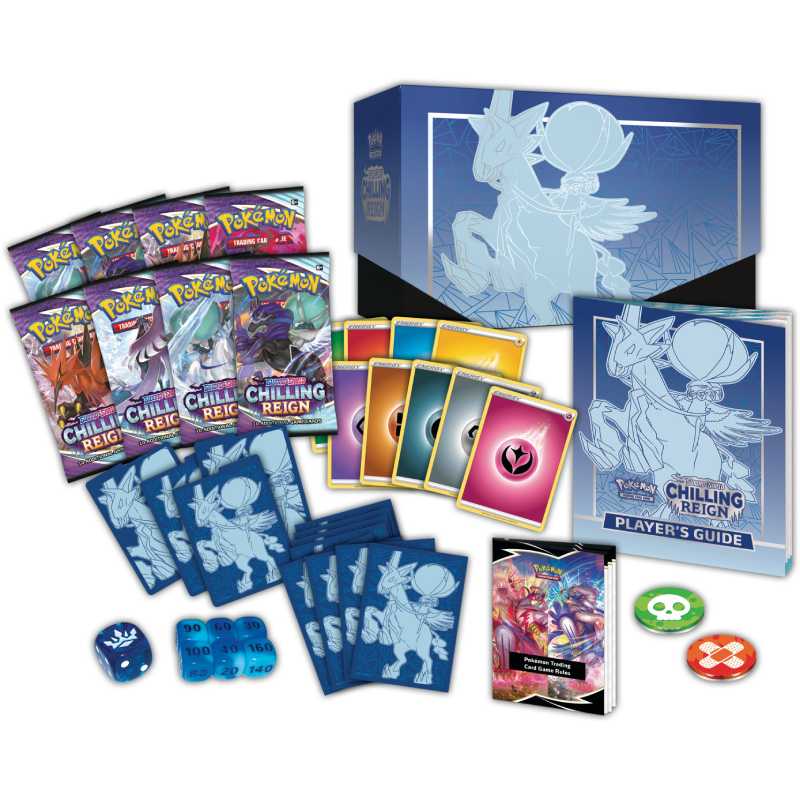 Pokémon Sword & Shield 6: Chilling Reign Elite Trainer Box: Ice Rider Calyrex