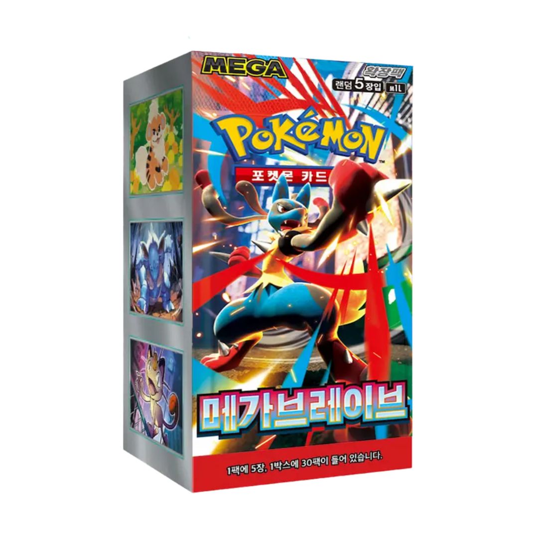Pokémon: Mega Brave Booster Box (Koreansk)