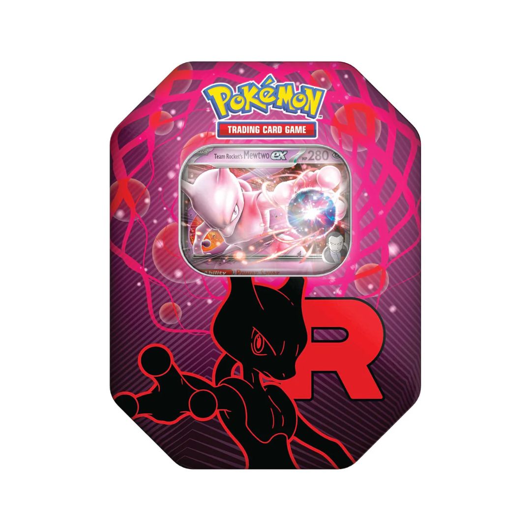 Pokémon TCG: Team Rocket ex Tin (MAX 2 TINS PER KUND)
