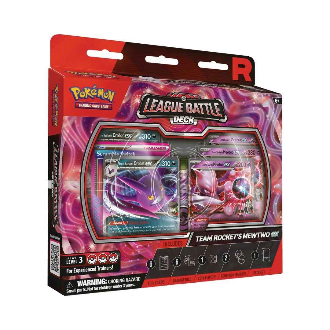Pokémon TCG: Team Rocket's Mewtwo ex League Battle Deck