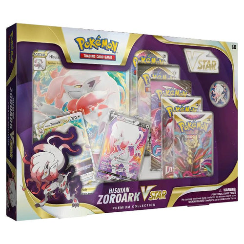 Pokémon TCG: Hisuian Zoroark VSTAR Premium Collection Box