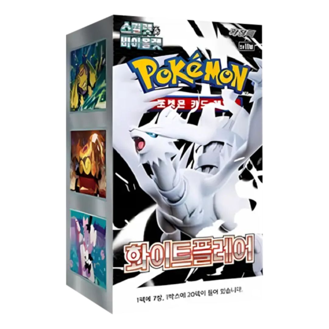 Pokémon Scarlet & Violet: White Flare Booster Box (Koreansk)