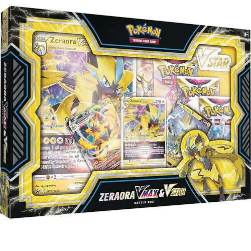Pokémon TCG: Zeraora VMAX & VSTAR Battle Box