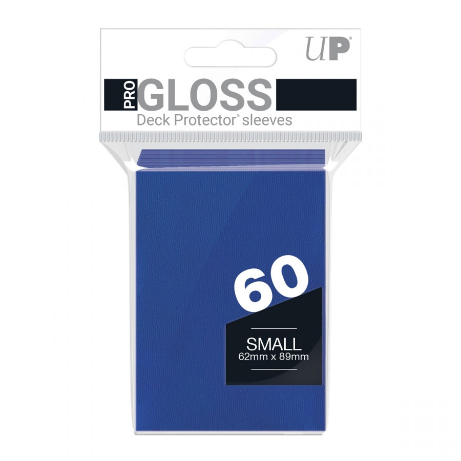 Ultra PRO: PRO-Gloss Small Deck Protector Sleeves Blå, 60st