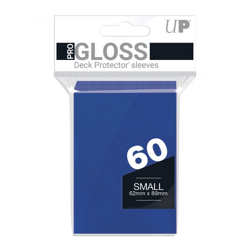 Ultra PRO: PRO-Gloss Small Deck Protector Sleeves Blå, 60st