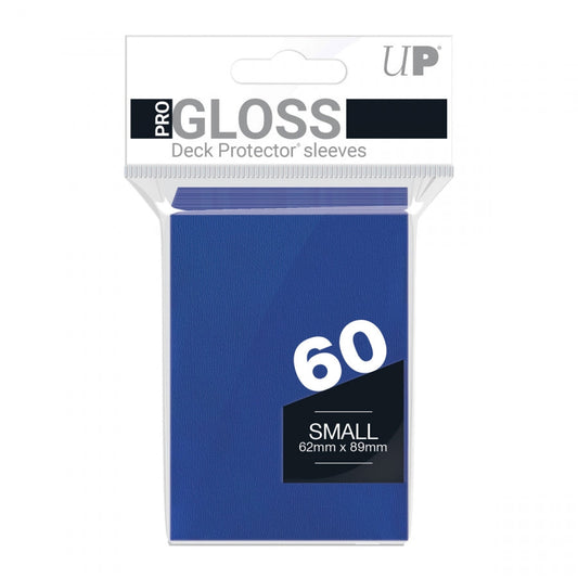 Ultra PRO: PRO-Gloss Small Deck Protector Sleeves Blå, 60st