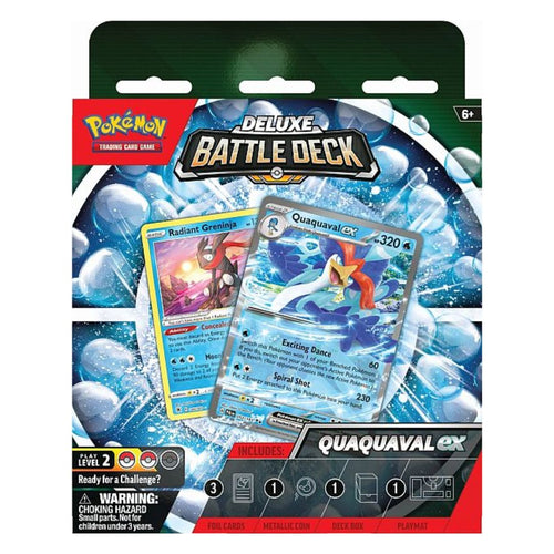 Pokémon TCG: Quaquaval ex Deluxe Battle Deck