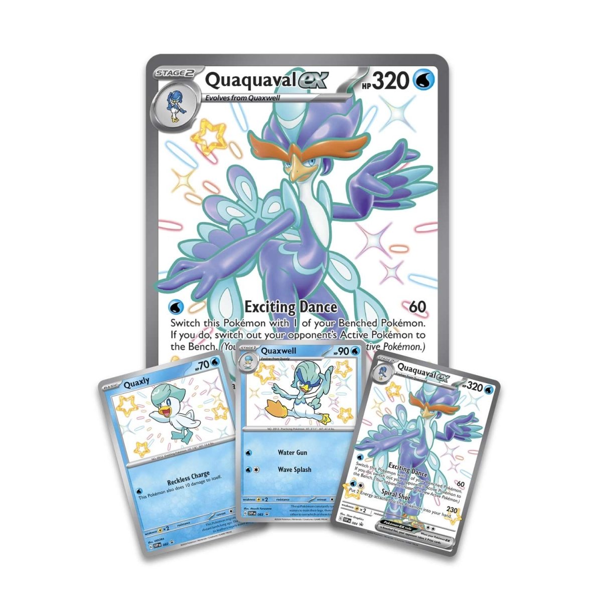 Pokémon Scarlet & Violet 4.5: Paldean Fates Premium Collection Box - Quaquaval ex