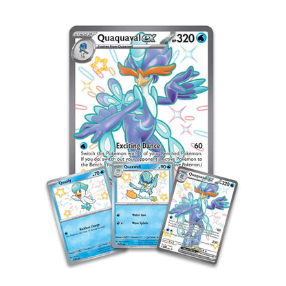 Pokémon Scarlet & Violet 4.5: Paldean Fates Premium Collection Box - Quaquaval ex