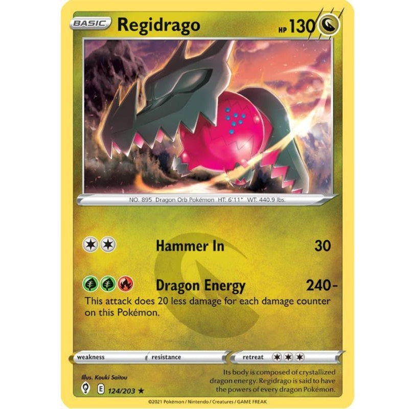 Regidrago - 124/203 Holo Promo - Pokémon Sword & Shield: Crown Zenith Promokort