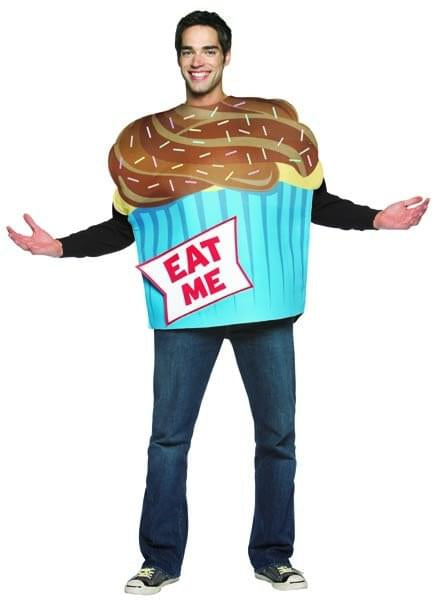 Eat Me Cupcake Funny Food Costume Adult