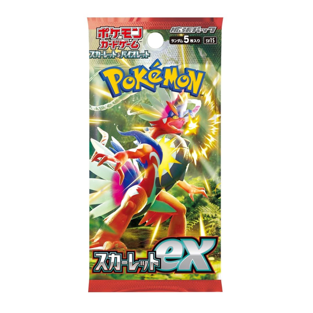 Pokémon Scarlet & Violet: Scarlet ex Booster Pack (Japanskt)
