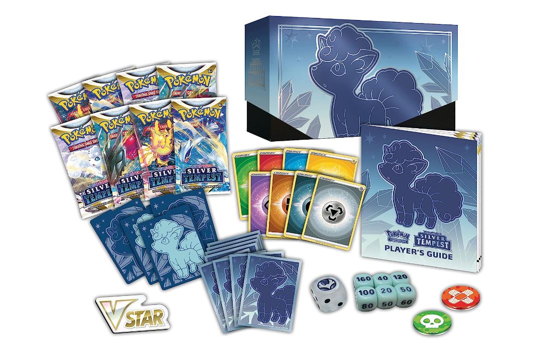 Pokémon Sword & Shield 12: Silver Tempest Elite Trainer Box