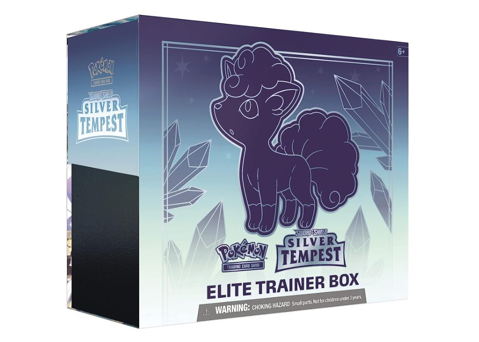 Pokémon Sword & Shield 12: Silver Tempest Elite Trainer Box