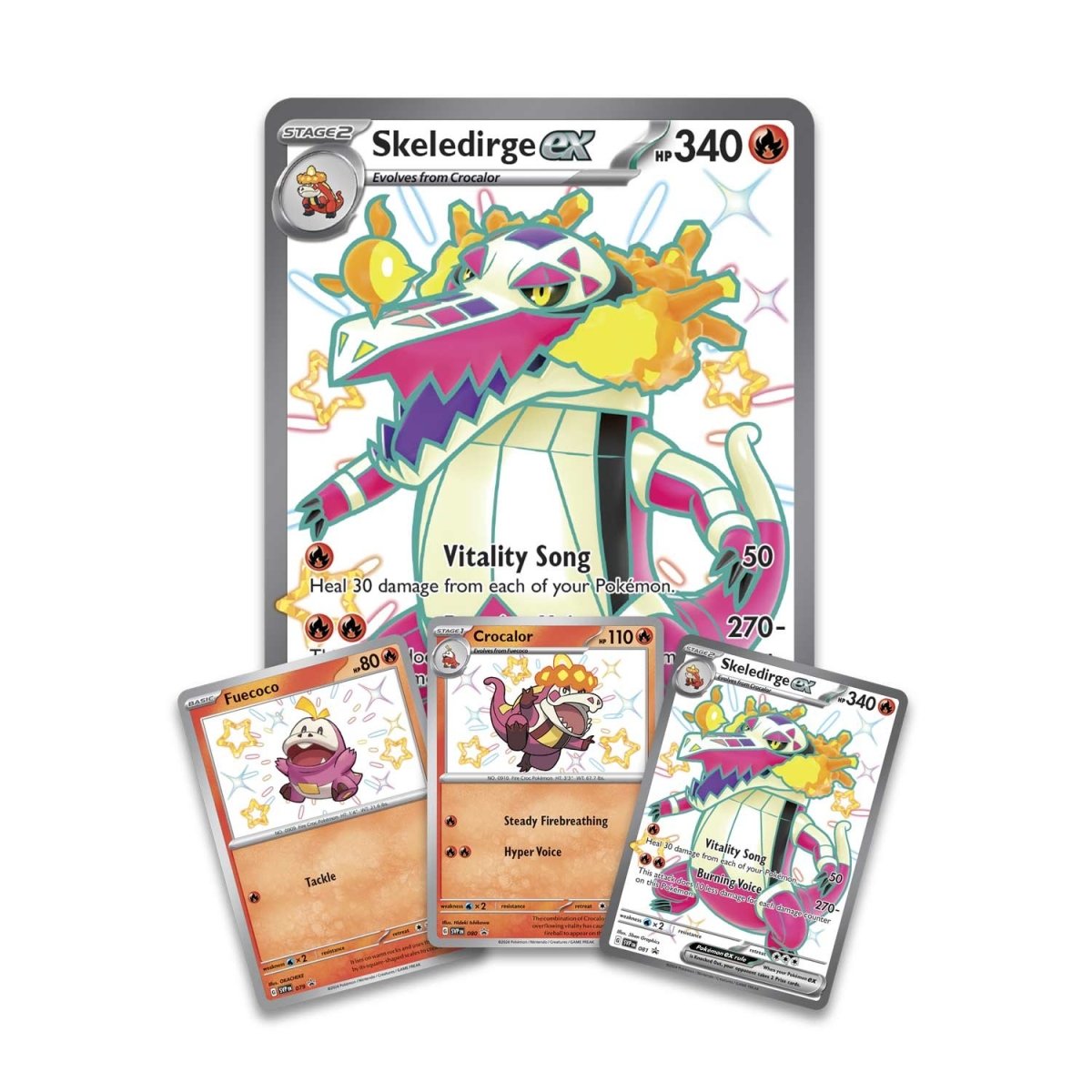 Pokémon Scarlet & Violet 4.5: Paldean Fates Premium Collection Box - Skeledirge ex