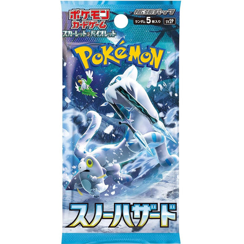 Pokémon Scarlet & Violet: Snow Hazard Booster Pack (Japanskt)