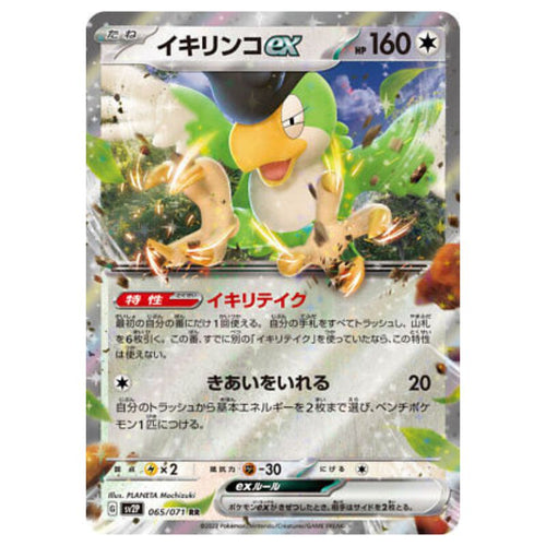 Squawkabilly ex - sv2P #065/071 - Pokémon Scarlet & Violet: Snow Hazard (Japanskt)