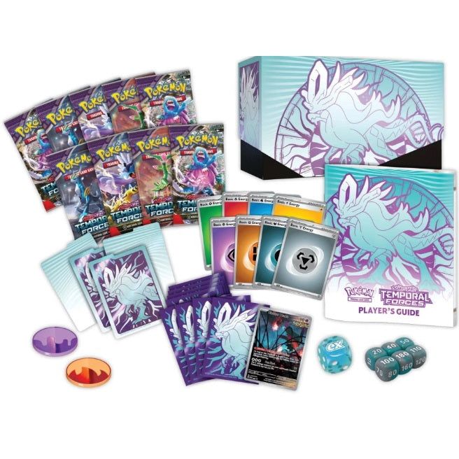 Pokémon Scarlet & Violet 5: Temporal Forces Elite Trainer Box - Walking Wake
