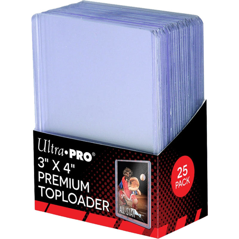 Ultra PRO: Premium Toploader 3x4 Clear - 25st