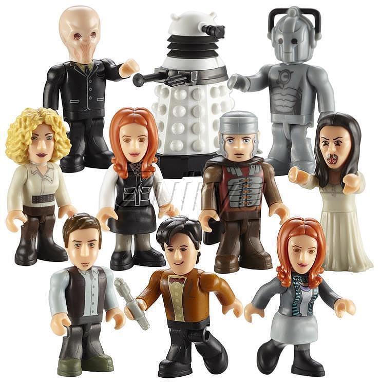 Dr Who Character Building Micro Figures Wave 2 Single Random Figure