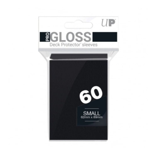 Ultra PRO: PRO-Gloss Small Deck Protector Sleeves Svart, 60st