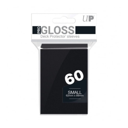 Ultra PRO: PRO-Gloss Small Deck Protector Sleeves Svart, 60st